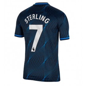 Herren Fußballbekleidung Chelsea Raheem Sterling #7 Auswärtstrikot 2023-24 Kurzarm